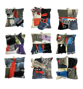 plockkudde slumpvis vald återbruk mentex ruggugglan